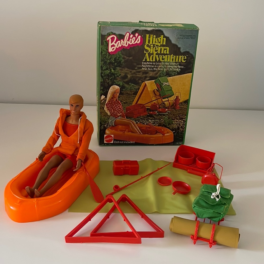 Barbie High Sierra Adventure play set 1974 No. 7408 HTF